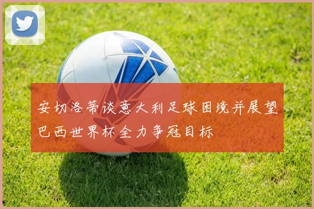 安切洛蒂谈意大利足球困境并展望巴西世界杯全力争冠目标